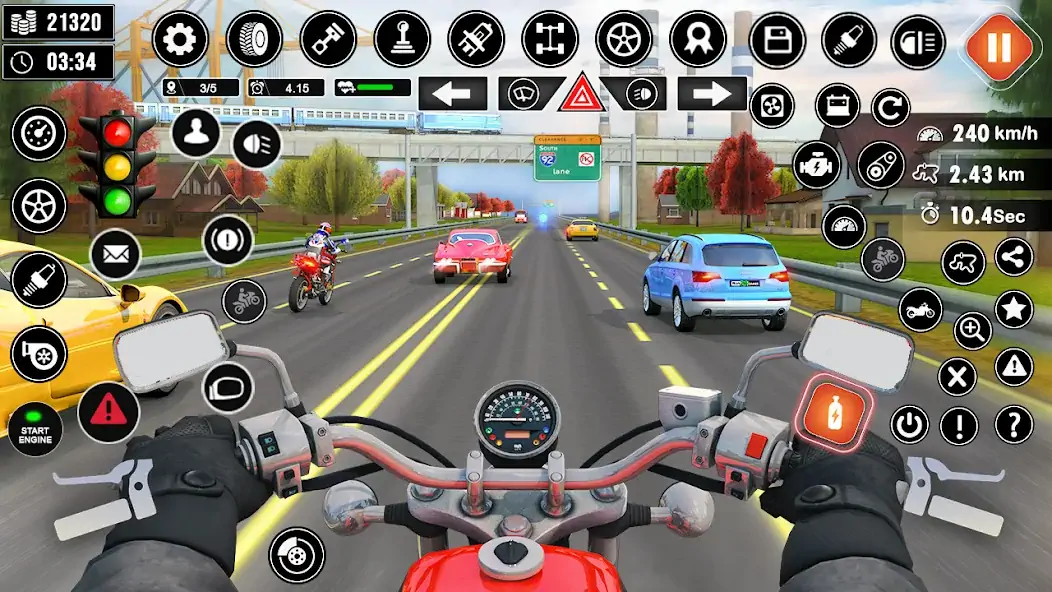 Download Motorcycle Game - Bike Game 3D [MOD, Unlimited money] + Hack [MOD, Menu] for Android