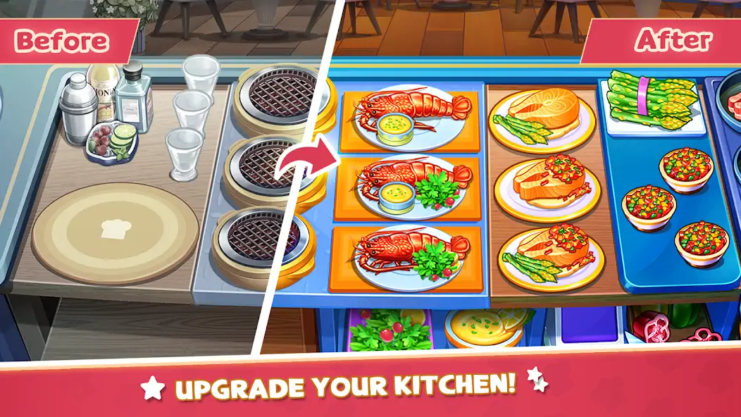 Download Mary's Cooking - Master Chef [MOD, Unlimited money/gems] + Hack [MOD, Menu] for Android