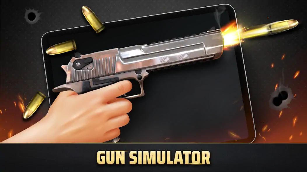 Download Real Gun Simulator : Gun Sound [MOD, Unlimited coins] + Hack [MOD, Menu] for Android