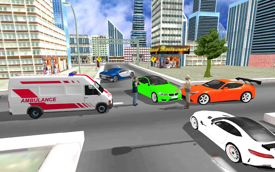 Download The City Ambulance Games [MOD, Unlimited money] + Hack [MOD, Menu] for Android