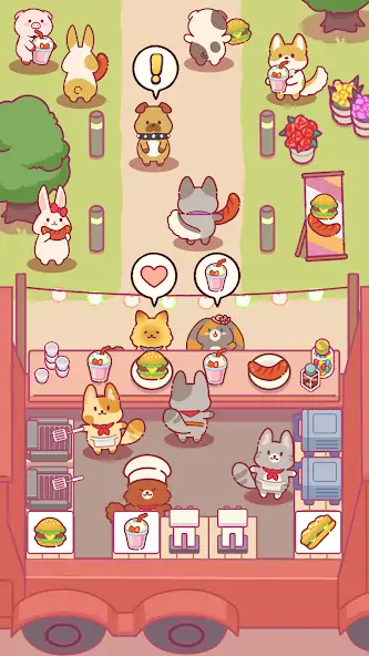 Download Pet Snack Bar: Cooking Games [MOD, Unlimited coins] + Hack [MOD, Menu] for Android