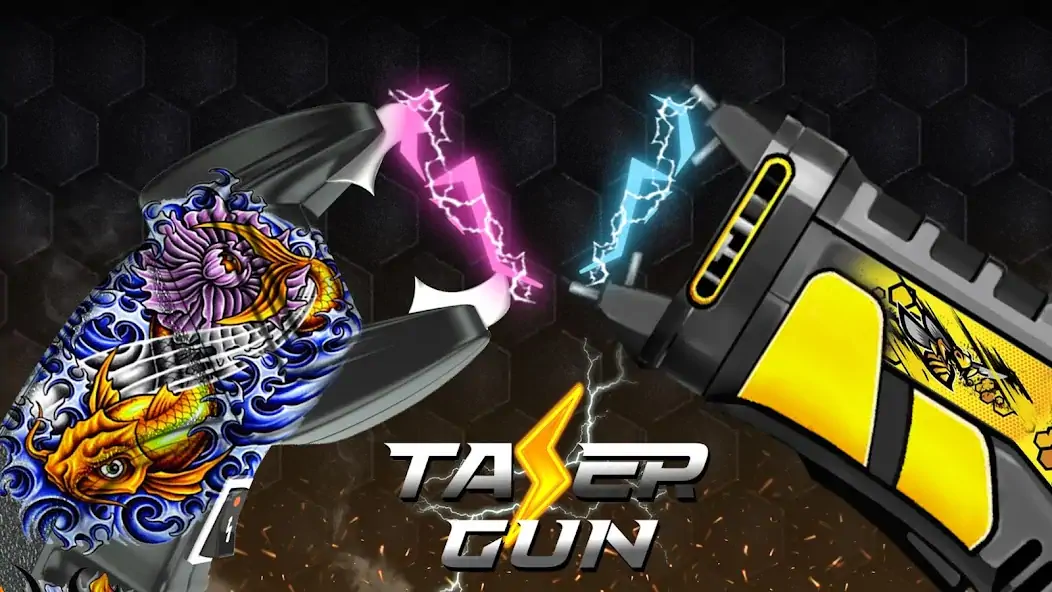 Download Taser Gun Prank: Gun Simulator [MOD, Unlimited money/gems] + Hack [MOD, Menu] for Android