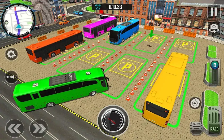 Download Bus Parking Game: 3D Bus Games [MOD, Unlimited money] + Hack [MOD, Menu] for Android