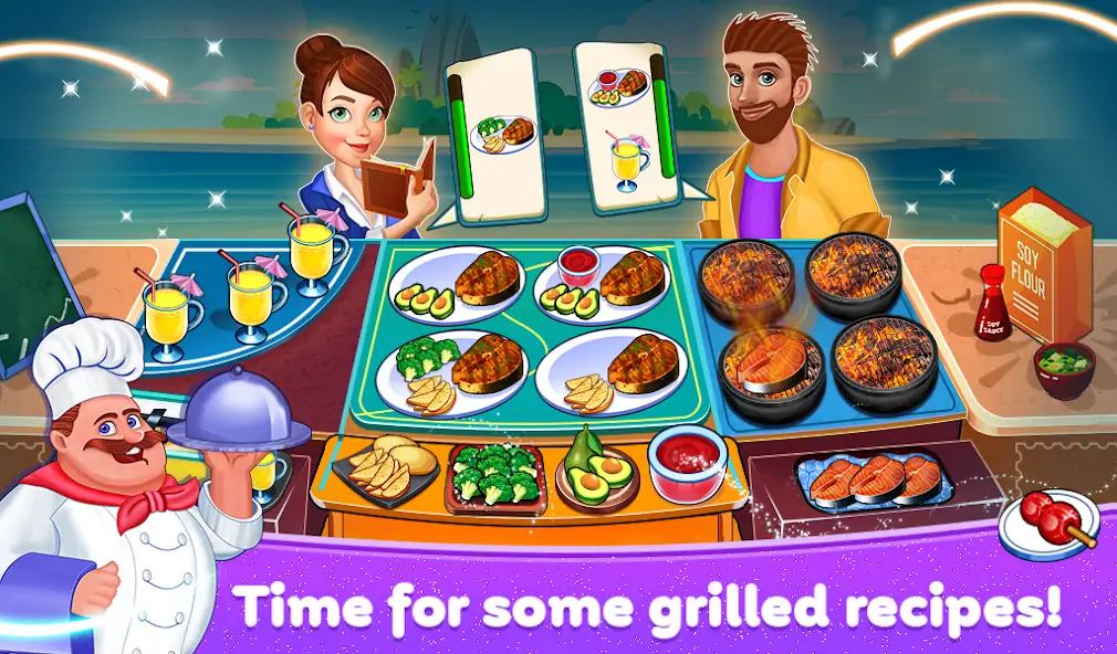 Download Cooking Star - Kitchen Diary [MOD, Unlimited money] + Hack [MOD, Menu] for Android
