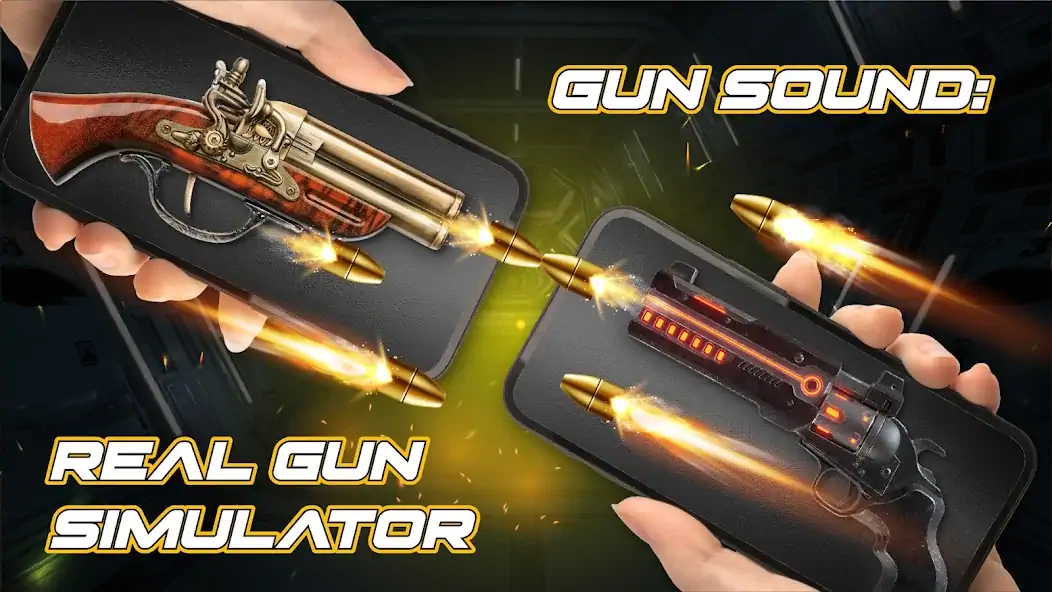 Download Gun Sound: Real Gun Simulator [MOD, Unlimited coins] + Hack [MOD, Menu] for Android