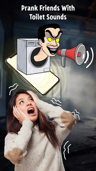 Download Toilet Skibydy: Voice Prank [MOD, Unlimited money/coins] + Hack [MOD, Menu] for Android