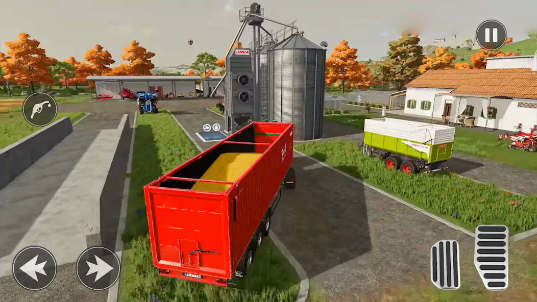 Download Real Farm Tractor Trailer Game [MOD, Unlimited money/gems] + Hack [MOD, Menu] for Android