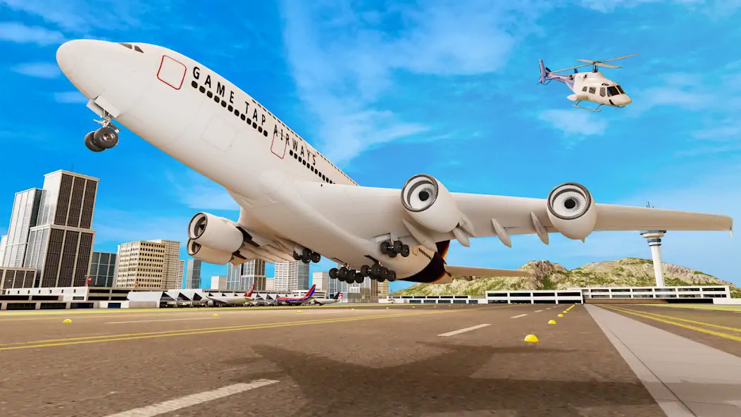 Download Airplane Game Flight Simulator [MOD, Unlimited money/coins] + Hack [MOD, Menu] for Android