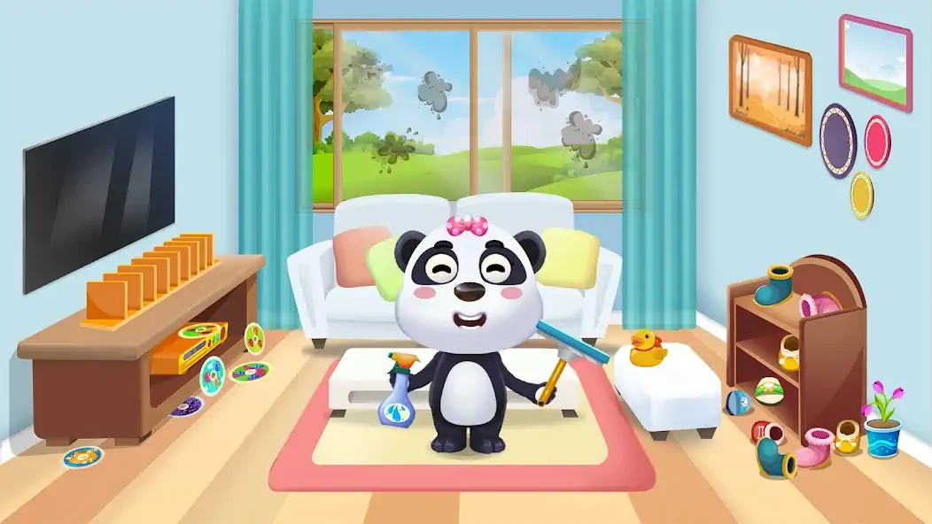 Download Panda Kute: Cleanup Life [MOD, Unlimited money/coins] + Hack [MOD, Menu] for Android