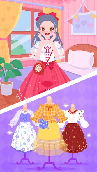 Download DuDu Princess dress up game [MOD, Unlimited money/coins] + Hack [MOD, Menu] for Android