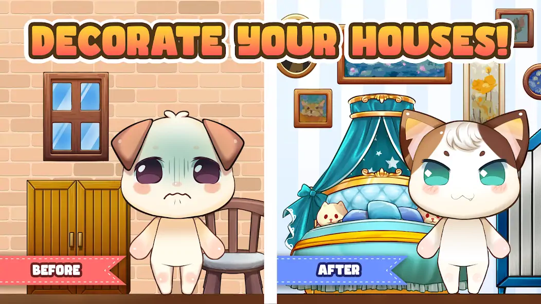 Download Pets & Love [MOD, Unlimited money/coins] + Hack [MOD, Menu] for Android
