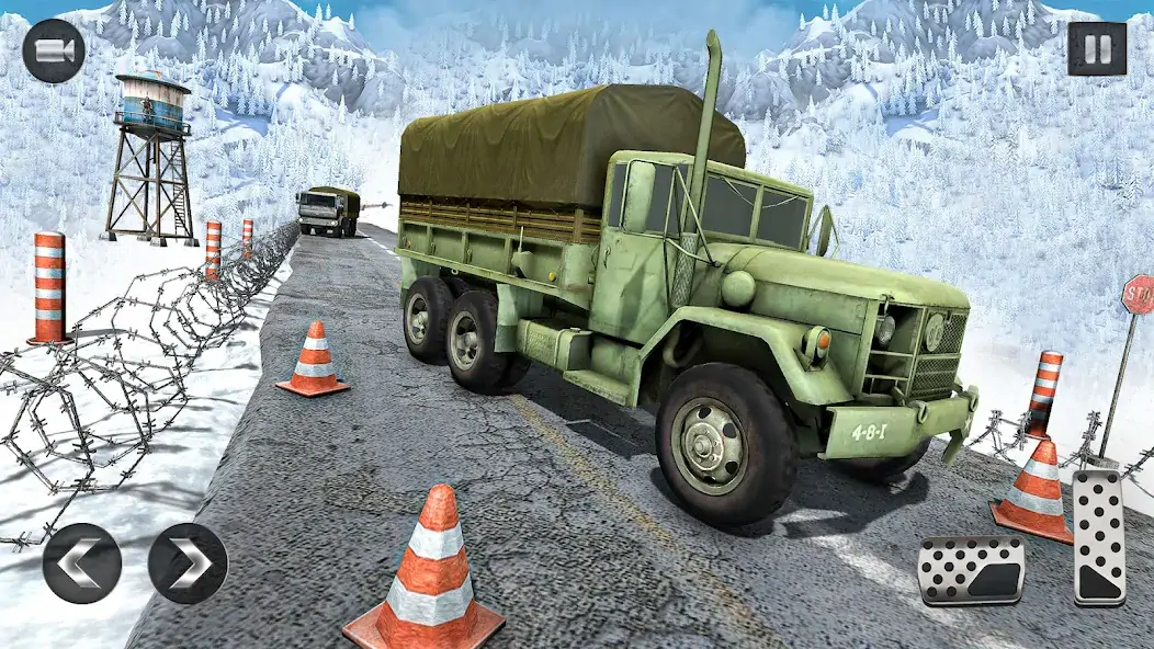 Download Army Truck Driving Simulator [MOD, Unlimited coins] + Hack [MOD, Menu] for Android