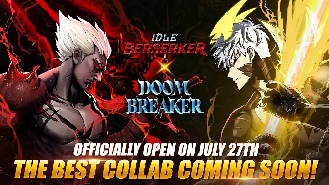 Download IDLE Berserker X Doom Breaker [MOD, Unlimited money] + Hack [MOD, Menu] for Android