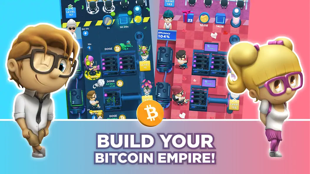 Download Crypto Idle Miner: Bitcoin Inc [MOD, Unlimited coins] + Hack [MOD, Menu] for Android