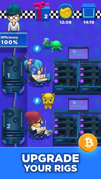 Download Crypto Idle Miner: Bitcoin Inc [MOD, Unlimited coins] + Hack [MOD, Menu] for Android