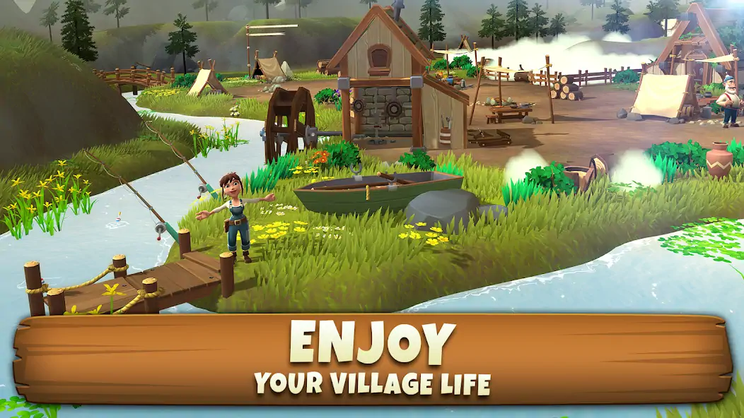 Download Sunrise Village: Farm Game [MOD, Unlimited money/gems] + Hack [MOD, Menu] for Android
