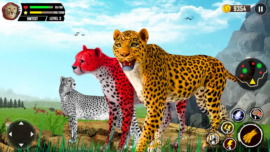 Download Wild Cheetah Simulator Games [MOD, Unlimited coins] + Hack [MOD, Menu] for Android