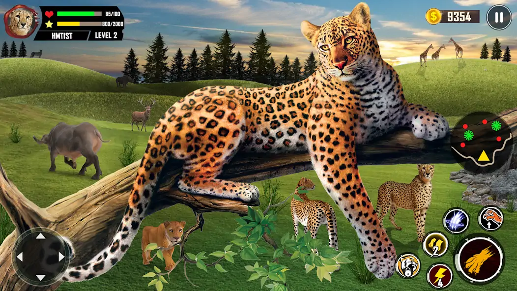 Download Wild Cheetah Simulator Games [MOD, Unlimited coins] + Hack [MOD, Menu] for Android
