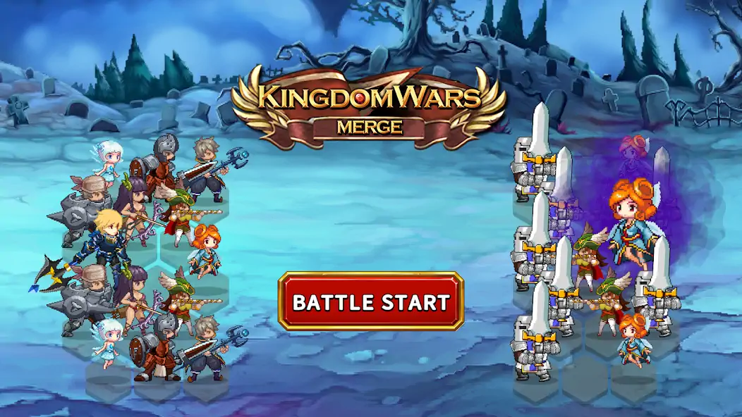 Download Kingdom Wars Merge [MOD, Unlimited money/coins] + Hack [MOD, Menu] for Android