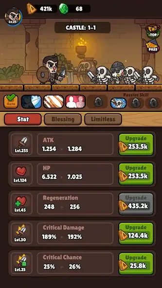 Download Idle RPG Adventure Hero [MOD, Unlimited money/coins] + Hack [MOD, Menu] for Android