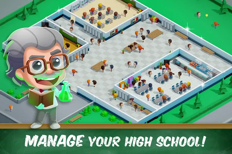 Download Idle High School Tycoon [MOD, Unlimited money/gems] + Hack [MOD, Menu] for Android