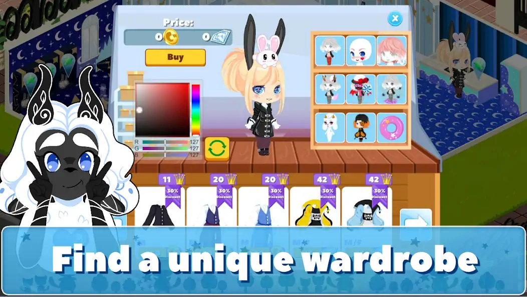 Download Chibi World [MOD, Unlimited money/coins] + Hack [MOD, Menu] for Android