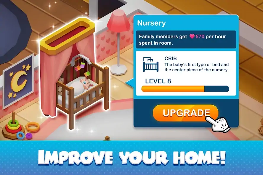 Download Idle Family Sim - Life Manager [MOD, Unlimited coins] + Hack [MOD, Menu] for Android