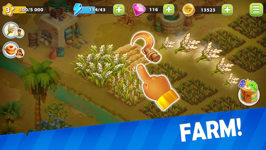 Download Nile Valley: Farm Adventure [MOD, Unlimited money] + Hack [MOD, Menu] for Android