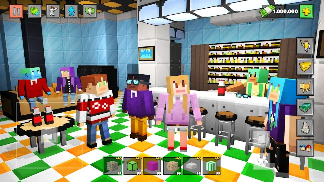 Download Block City 3D: Party & Craft [MOD, Unlimited coins] + Hack [MOD, Menu] for Android