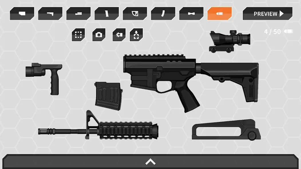 Download Gun Maker - Design & Action [MOD, Unlimited money] + Hack [MOD, Menu] for Android