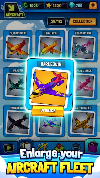 Download Airport BillionAir Idle Tycoon [MOD, Unlimited money/gems] + Hack [MOD, Menu] for Android