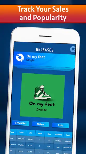 Download Music Wars: Rockstar & Rap Sim [MOD, Unlimited coins] + Hack [MOD, Menu] for Android