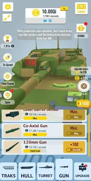 Download Idle Tanks 3D Model Builder [MOD, Unlimited money/gems] + Hack [MOD, Menu] for Android