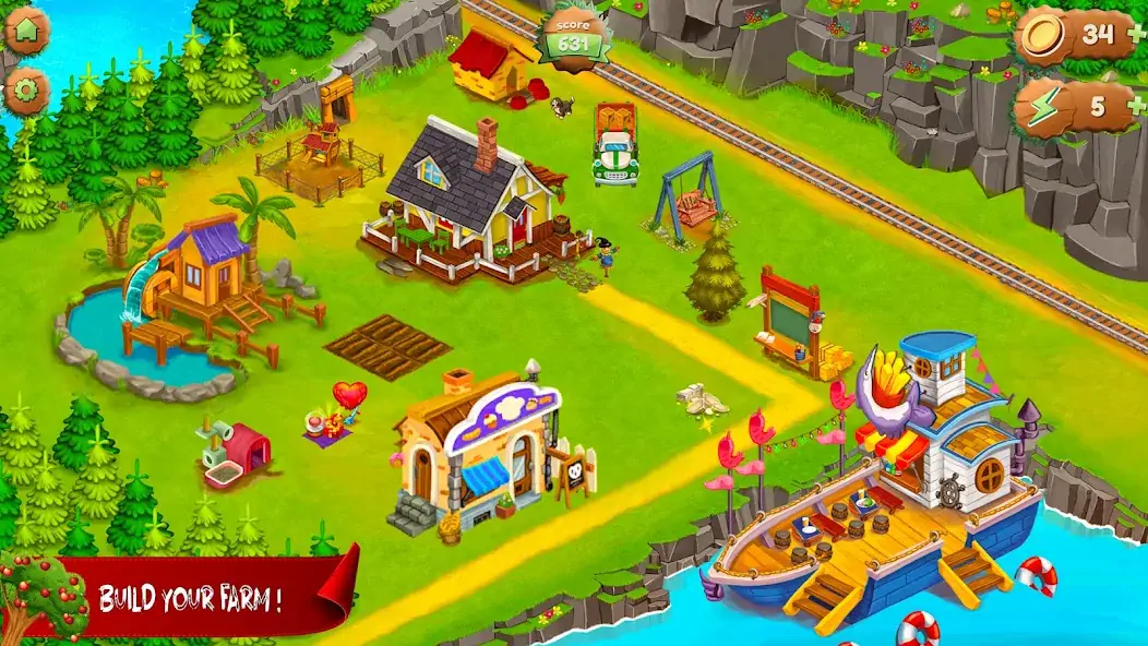 Download Family Farm Games - Farm Sim [MOD, Unlimited money/coins] + Hack [MOD, Menu] for Android