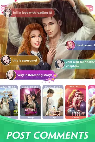 Download Scripts: Romance Chapters [MOD, Unlimited money/coins] + Hack [MOD, Menu] for Android