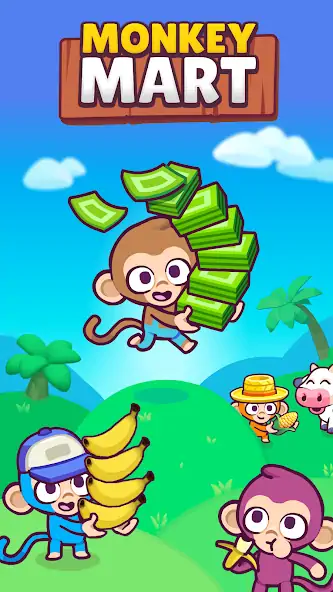 Download Monkey Mart [MOD, Unlimited coins] + Hack [MOD, Menu] for Android