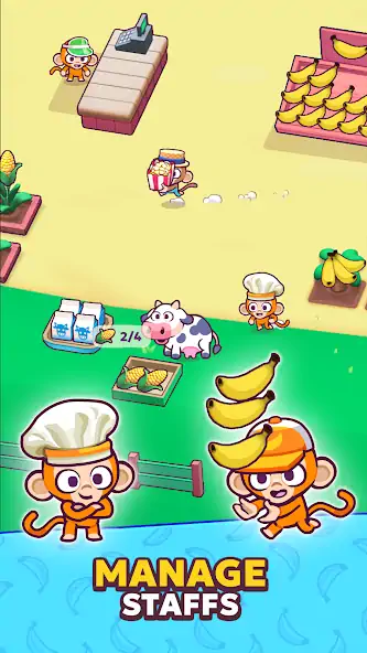 Download Monkey Mart [MOD, Unlimited coins] + Hack [MOD, Menu] for Android
