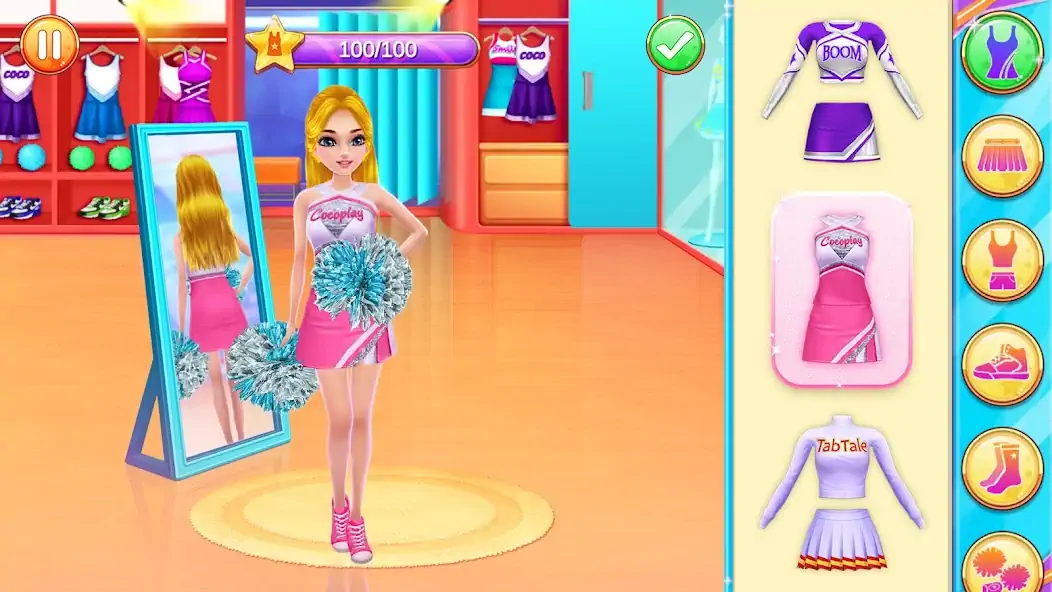 Download Cheerleader Champion Dance Now [MOD, Unlimited money/gems] + Hack [MOD, Menu] for Android