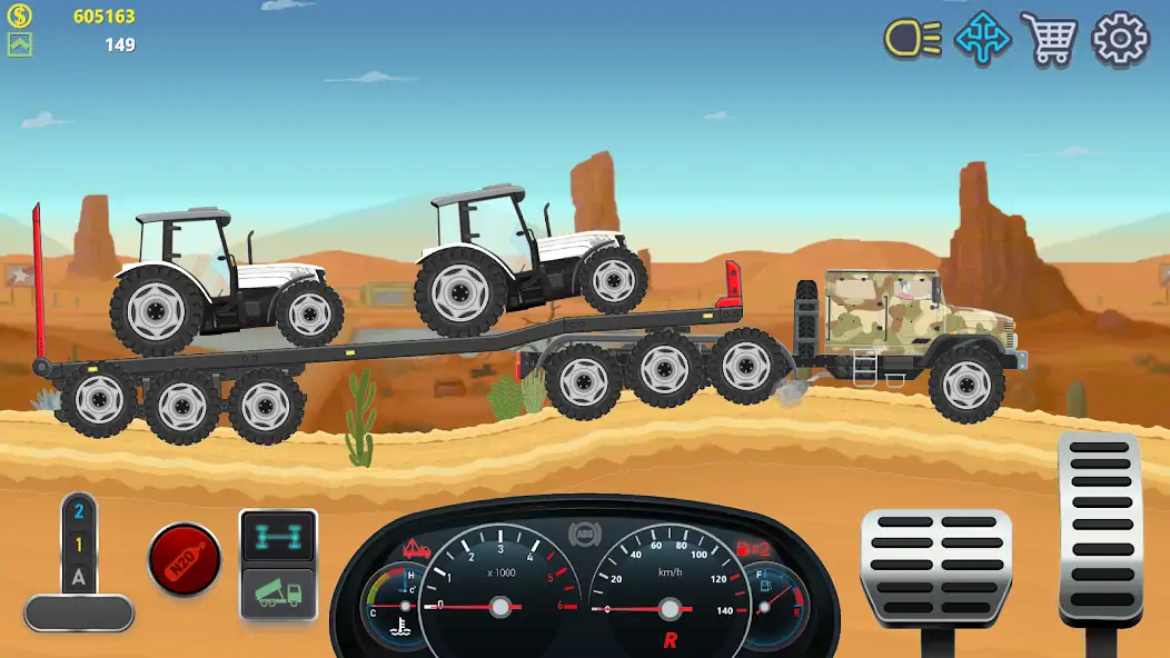 Download Trucker Real Wheels: Simulator [MOD, Unlimited money] + Hack [MOD, Menu] for Android