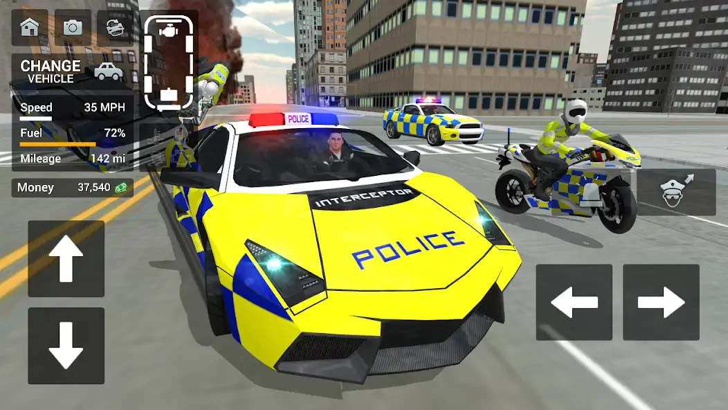 Download Police Car Driving Motorbike [MOD, Unlimited money/coins] + Hack [MOD, Menu] for Android