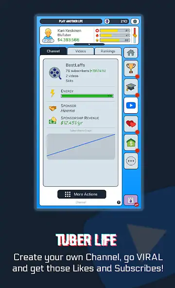 Download Another Life - Life Simulator [MOD, Unlimited money/gems] + Hack [MOD, Menu] for Android