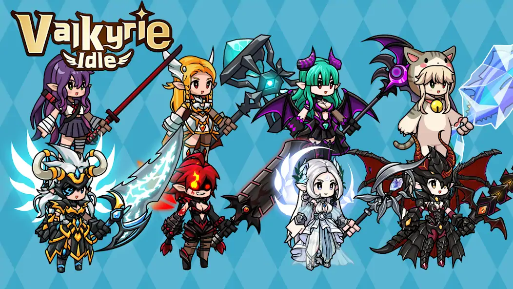 Download Valkyrie Idle [MOD, Unlimited coins] + Hack [MOD, Menu] for Android