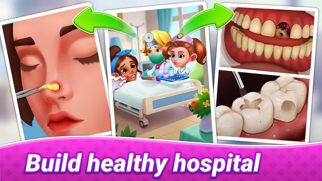 Download Happy Doctor: Hospital Games [MOD, Unlimited coins] + Hack [MOD, Menu] for Android