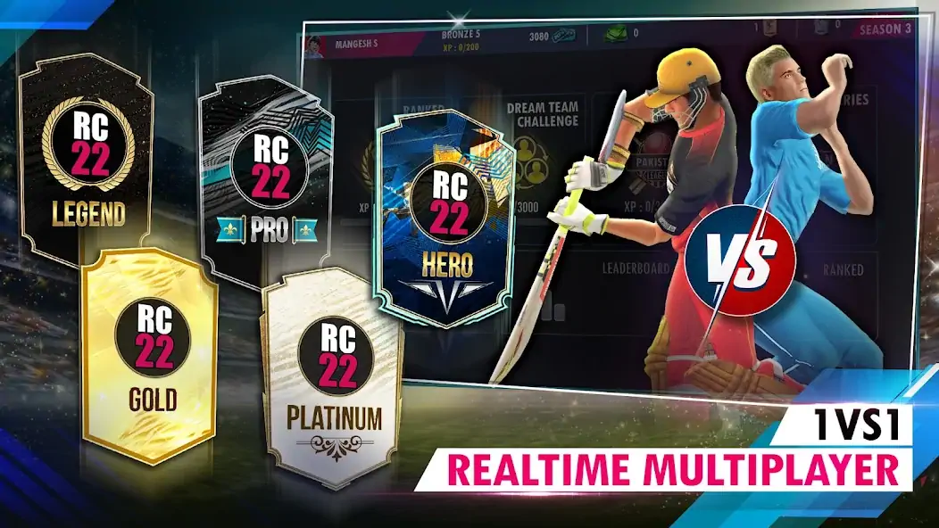 Download Real Cricket™ 22 [MOD, Unlimited coins] + Hack [MOD, Menu] for Android