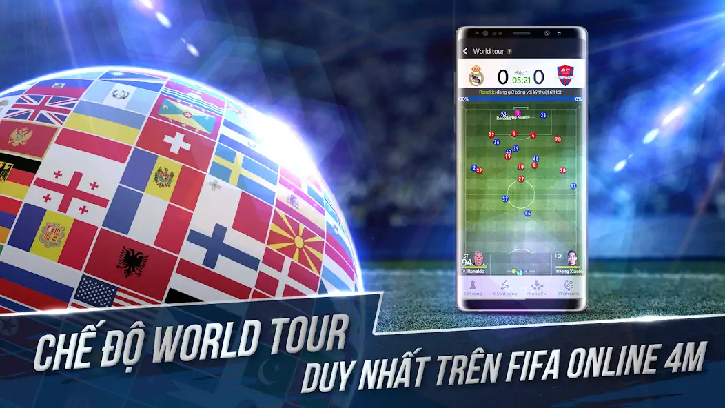 Download FIFA Online 4 M by EA SPORTS™ [MOD, Unlimited coins] + Hack [MOD, Menu] for Android