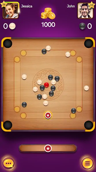Download Carrom Pool: Disc Game [MOD, Unlimited money/gems] + Hack [MOD, Menu] for Android
