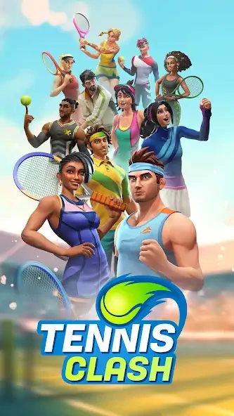 Download Tennis Clash: Multiplayer Game [MOD, Unlimited money] + Hack [MOD, Menu] for Android