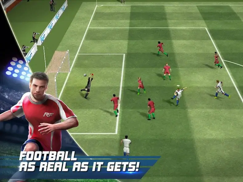 Download Real Football [MOD, Unlimited money] + Hack [MOD, Menu] for Android