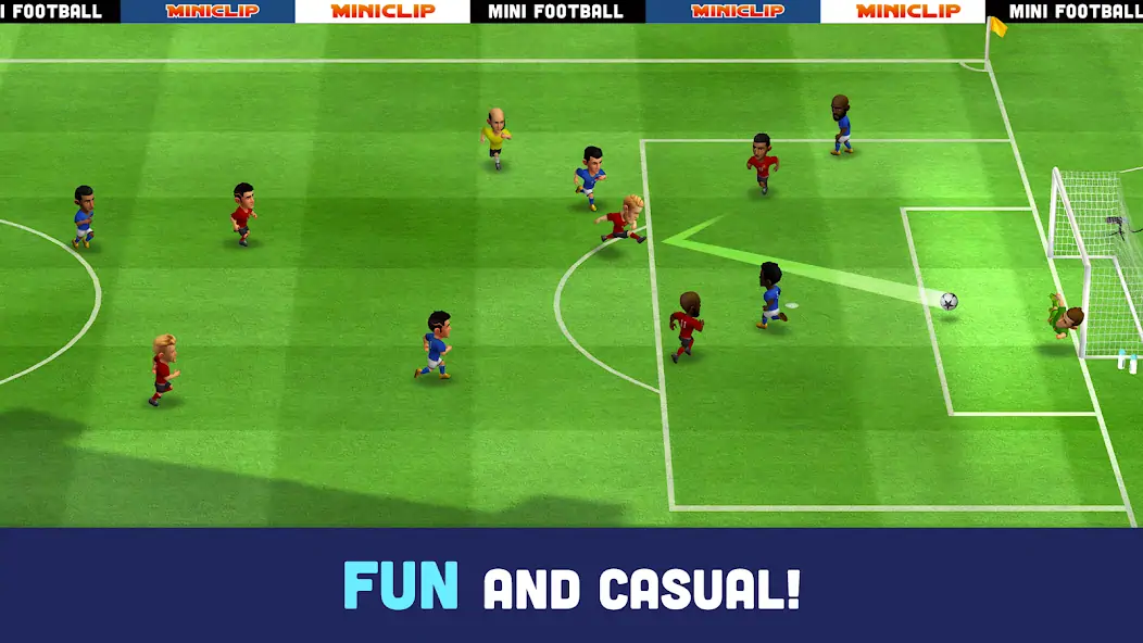 Download Mini Football - Mobile Soccer [MOD, Unlimited money] + Hack [MOD, Menu] for Android