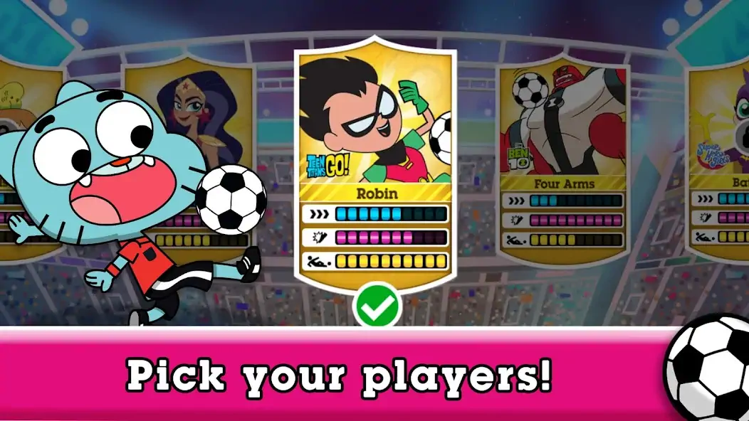 Download Toon Cup - Football Game [MOD, Unlimited coins] + Hack [MOD, Menu] for Android